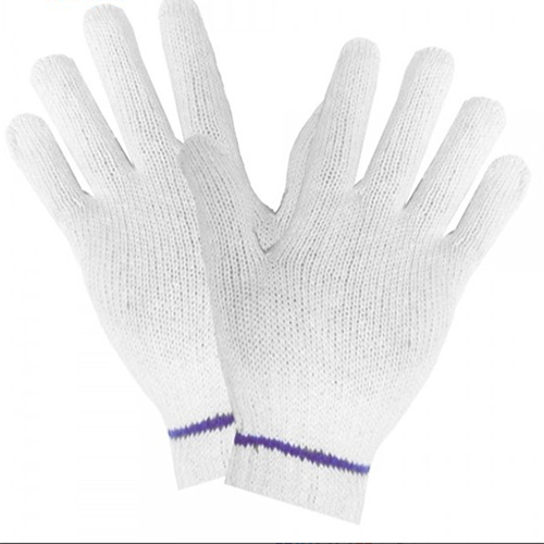 Polycotton String Knit Gloves  (12 pairs/bag)