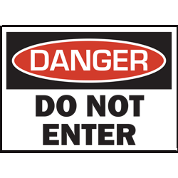 Signs - Danger